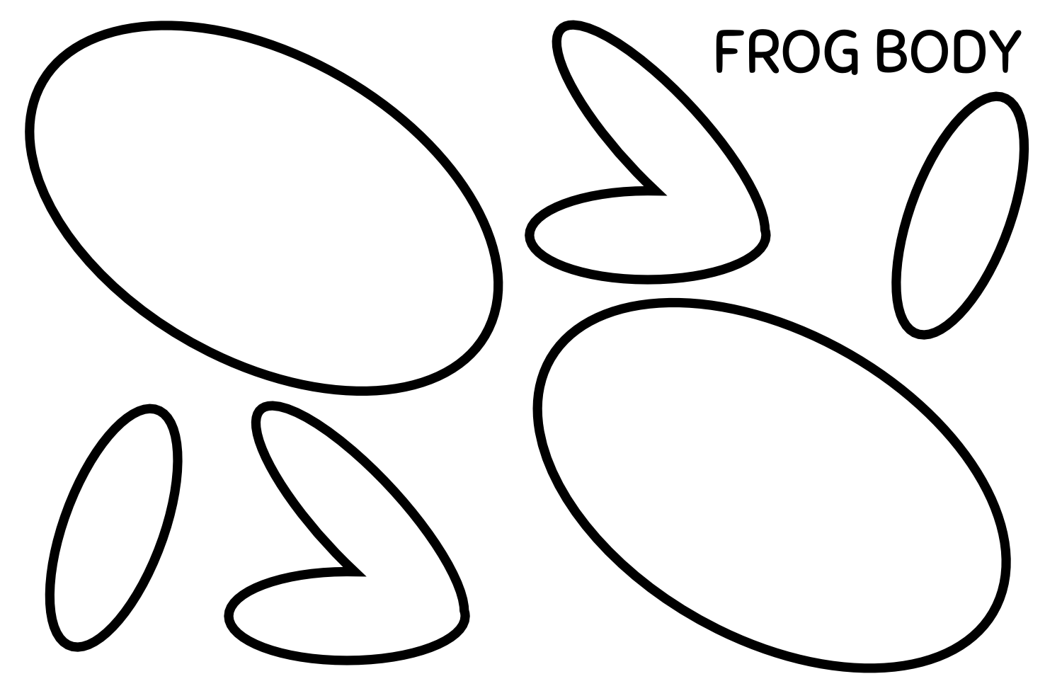 1500x969 Amphibian Drawing Body Transparent Png Clipart Free Download