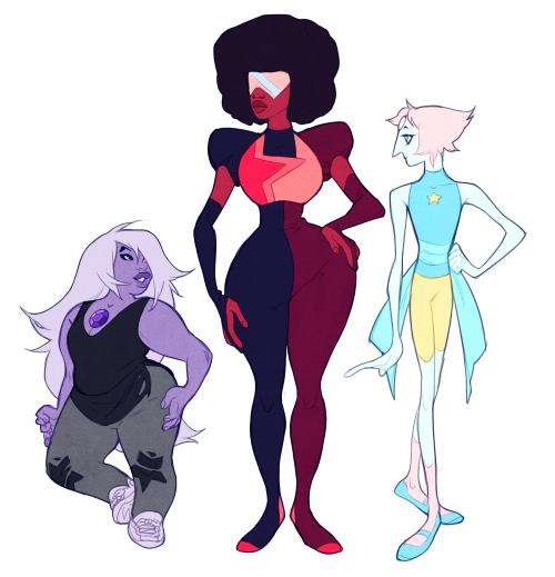 500x519 More Body Shape Experiments Ft Gem Ladies Steven Universe
