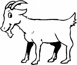 250x209 Drawing Goats Clipart, Picture