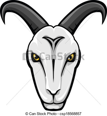 434x470 Goats Head Clipart Boer Goat