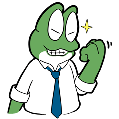 240x240 Mr Green In Boiling Water Line Stickers Line Store