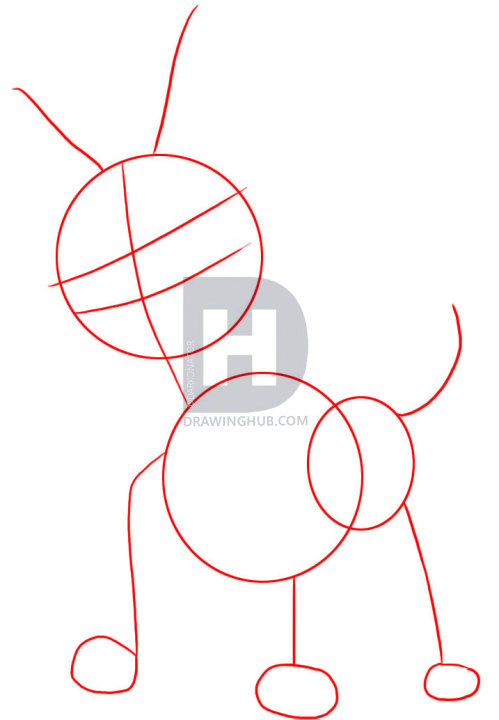 499x720 How To Draw Bolt, Step