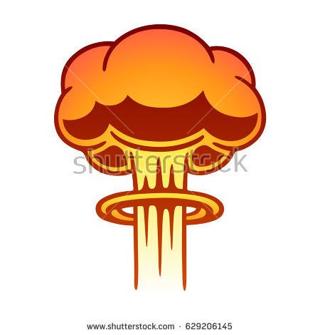 450x470 Atomic Bomb Explosion Clip Art Clipart Collection
