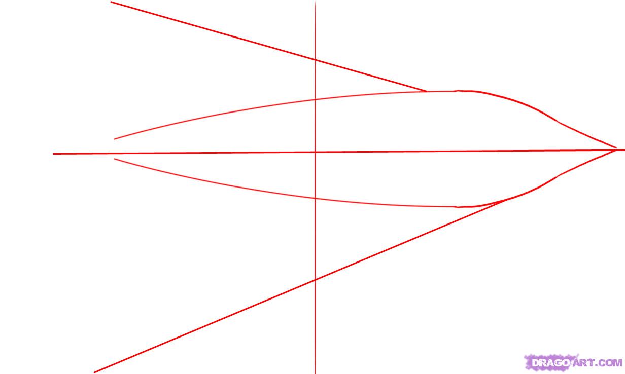 1232x738 Draw A Stealth Bomber, Step