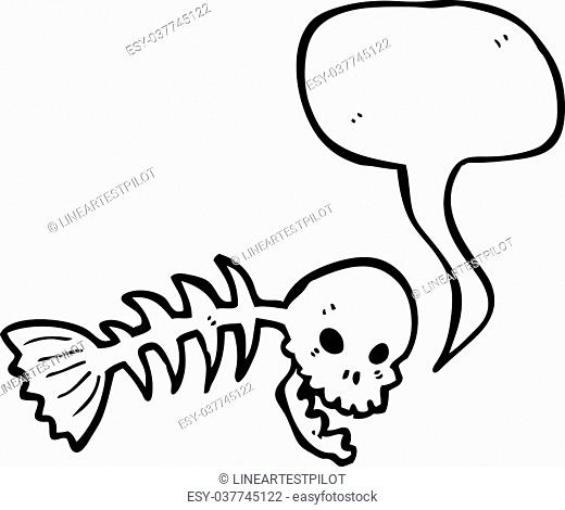 520x470 Cartoon Fish Bones Stock Photos And Images Age Fotostock