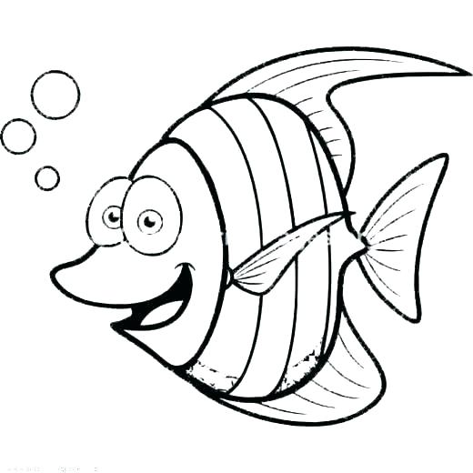 520x520 Drawings Of Cartoon Fish Easy Way To Draw Cartoon Fish