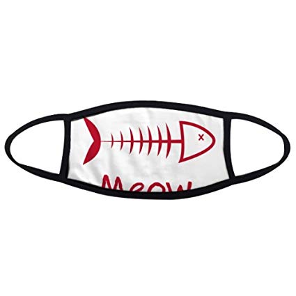 425x425 fish bone meow simple line drawing protect animal