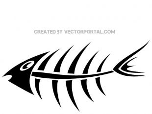 310x233 Fish Bone Vector Image Free Vectors Ui Download