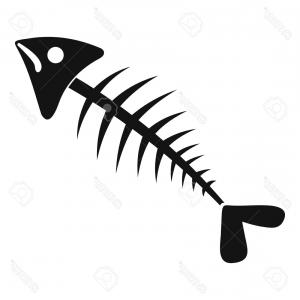 300x300 fish bone fish skeleton grey vector soidergi