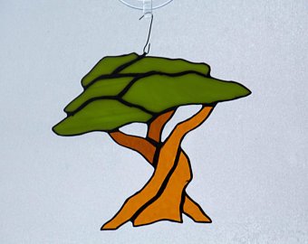 340x270 glass bonsai tree etsy