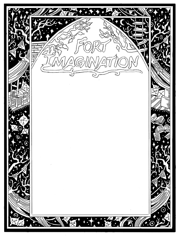 600x791 book cover pattern design fort imagination on massart portfolios