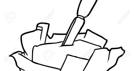 471x250 Peanut Butter Bread Drawing Paper Book Easy Picture Vector Images