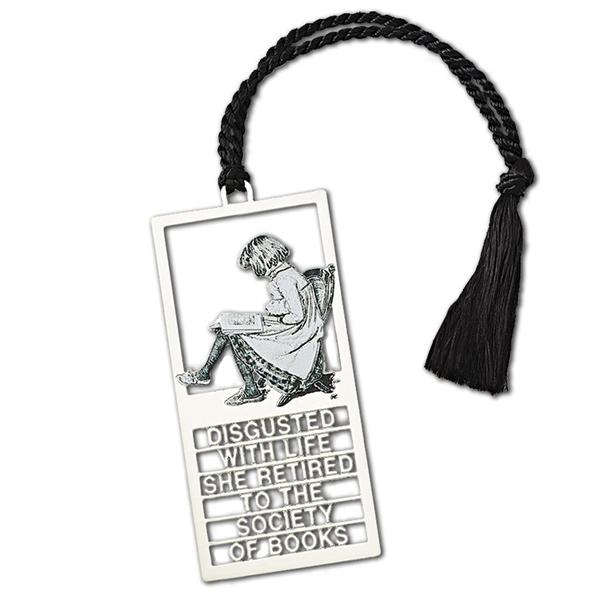 600x600 disgusted with life bookmark library of congress shop