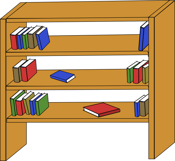 600x553 Collection Of Free Bookshelf Drawing Self Download On Ui Ex