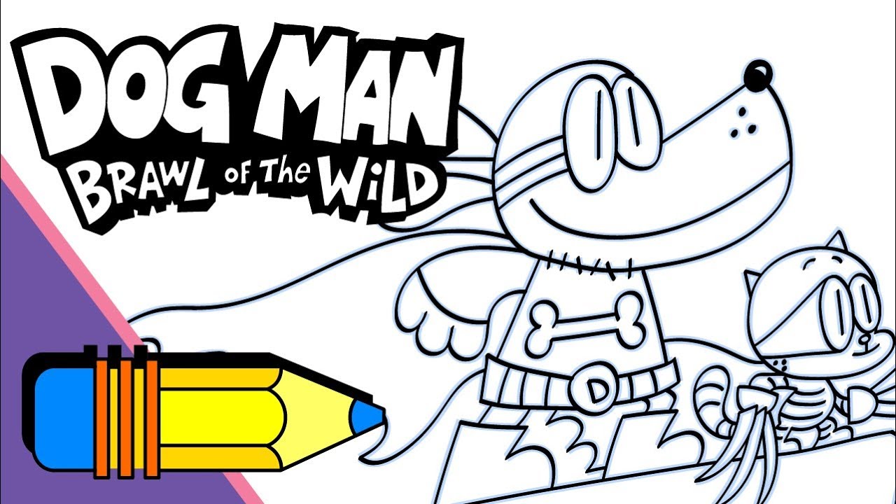 1280x720 Draw Dog Man Brawl Of The Wild