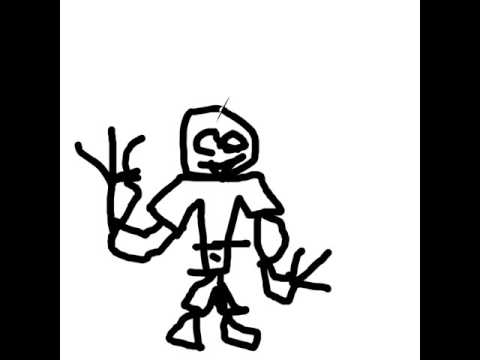 480x360 Sana The Skeleton Character Draw