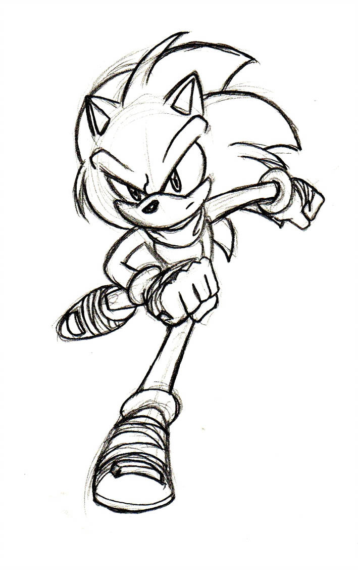 709x1127 Sonic Boom Doodle