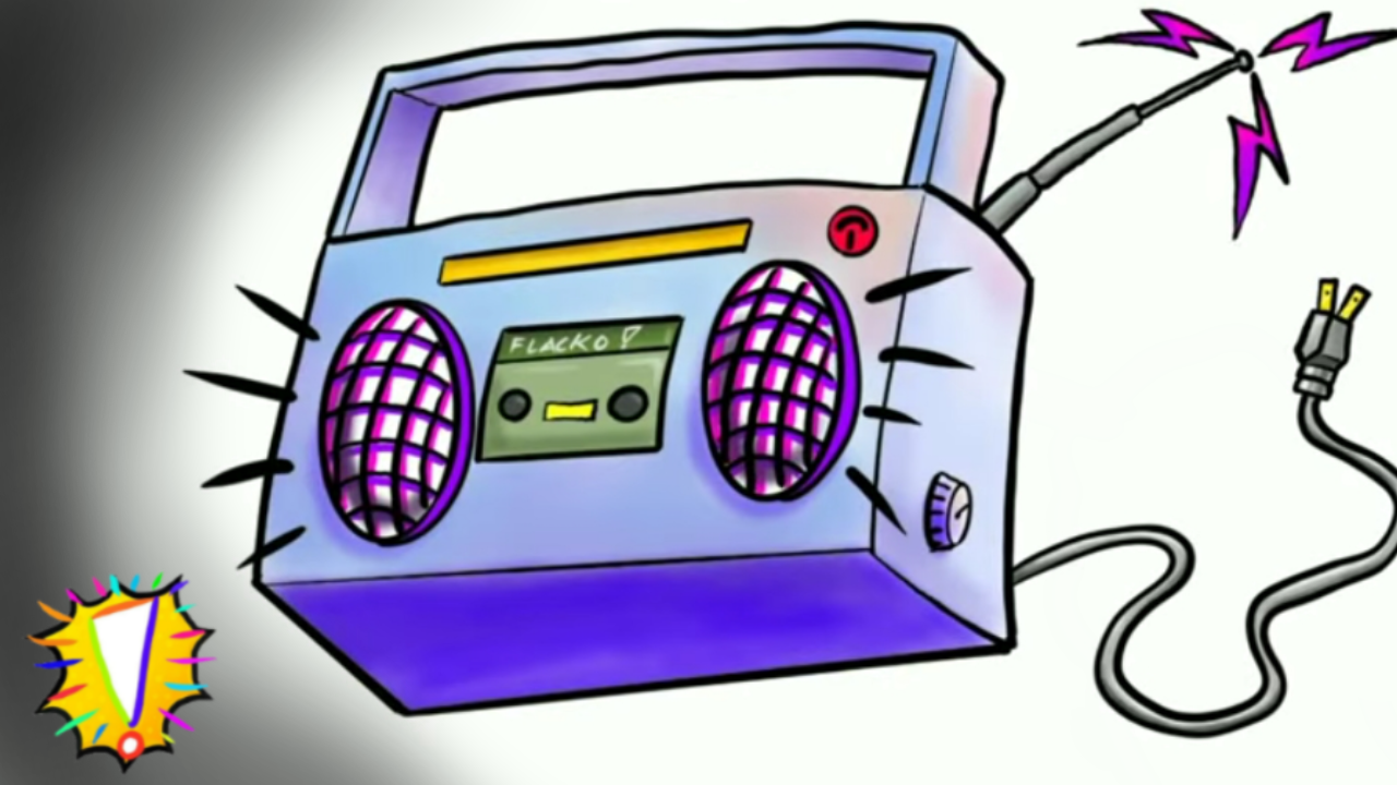 1280x720 My Boombox Doodle Doodles