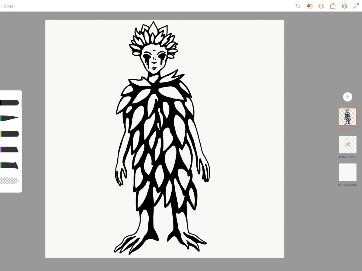 1200x899 Chris Booth On Twitter Drawing Dark Fey To Use In My Weekly