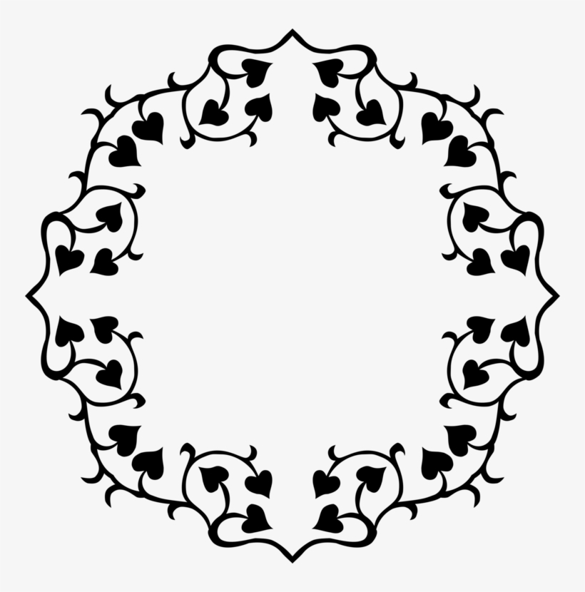 820x830 Borders And Frames Art Drawing