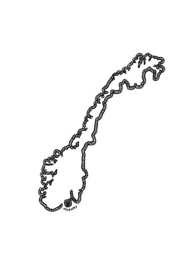 375x558 Norway Border Drawing