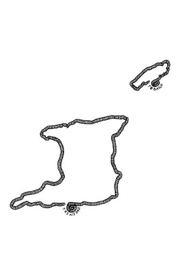 375x524 Trinidad Tobago Border Drawing