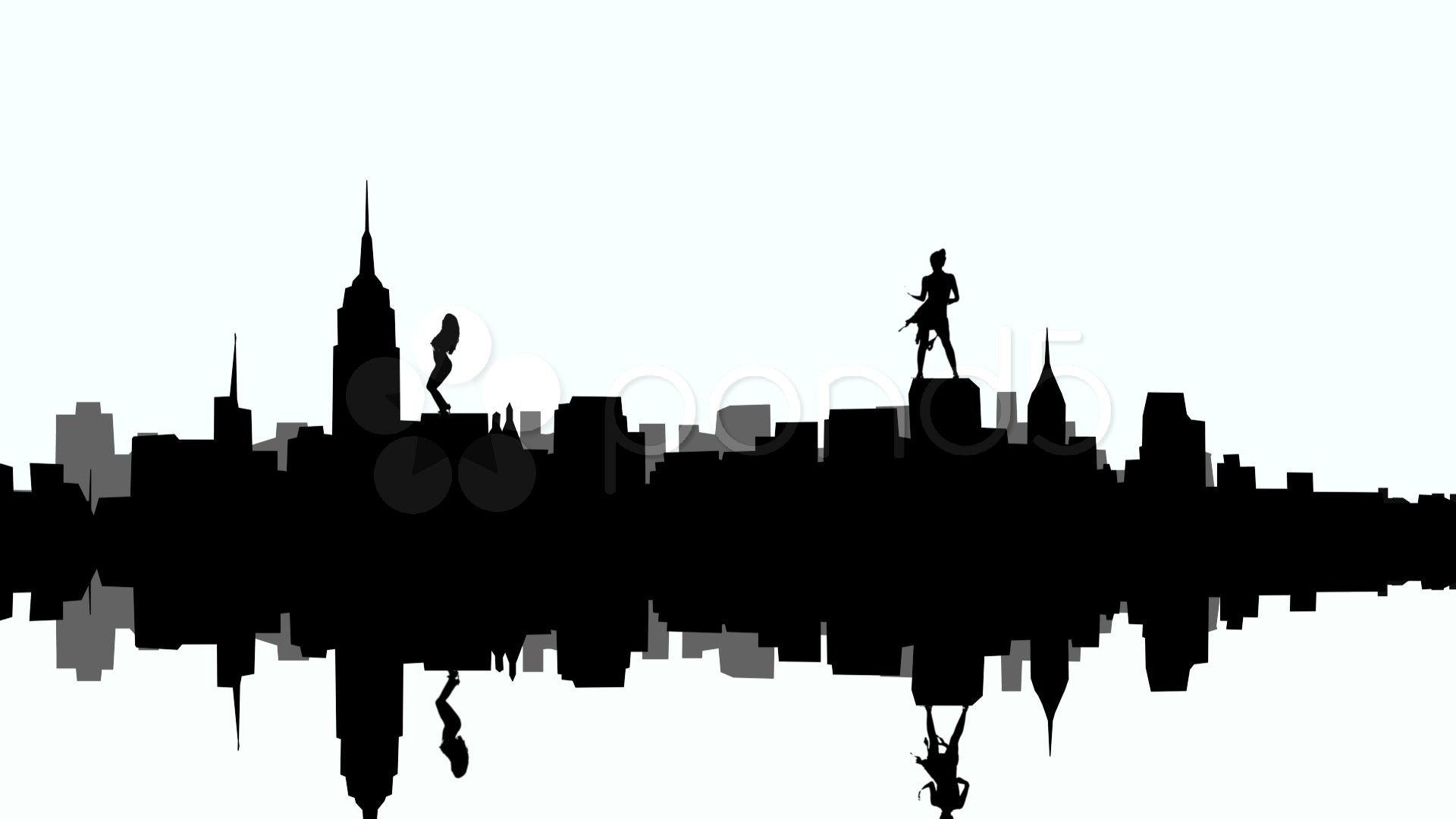 1920x1080 Fulgurant Seattle Skyline Outline Free Download Clip Art Free Clip