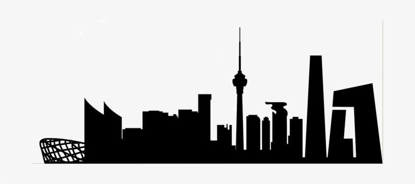 820x364 Silhouette Skyline Beijing