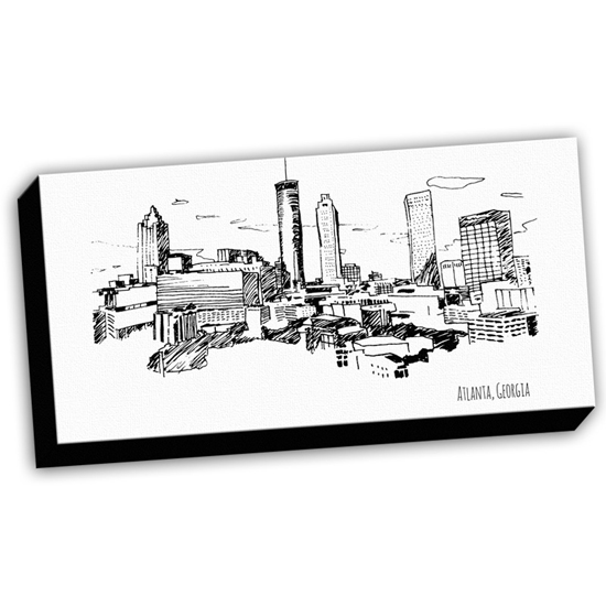 Boston Skyline Line Drawing | Free download on ClipArtMag