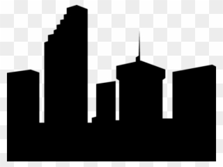 320x240 Cityscape Skyline Skyscraper Building Sticker