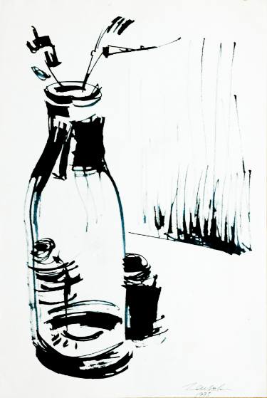 375x559 Bottle Drawing
