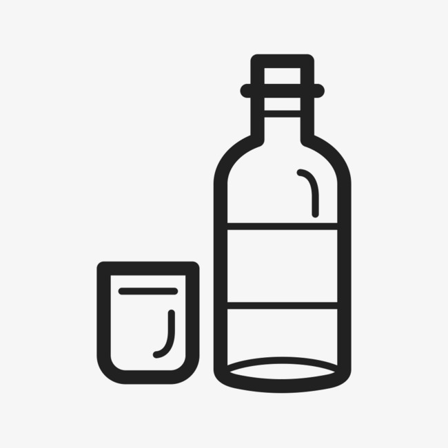 650x651 wine line drawing, wine clipart, line clipart, rough wine bottle