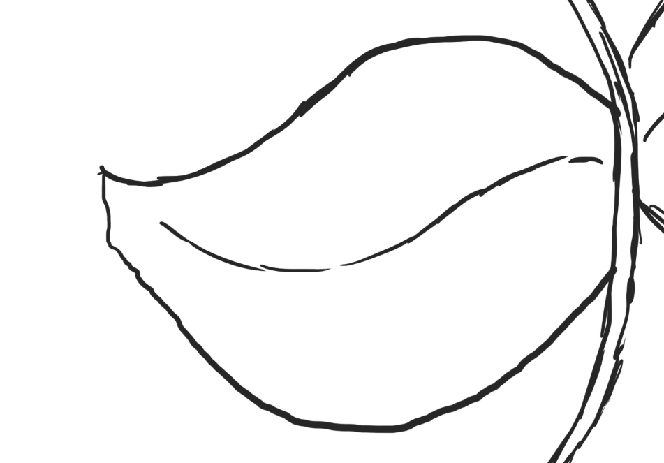 951x663 either i draw somewhat accurately in short hatch marks that become