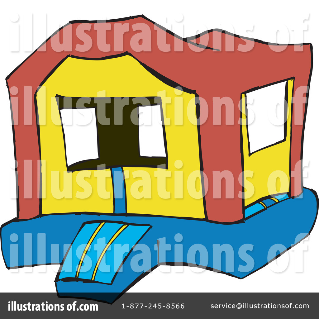 1024x1024 Bouncy House Clipart