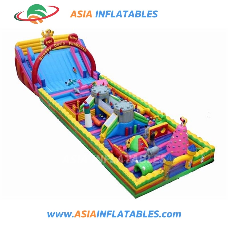 800x800 China New Design Gian Inflatable Fun City, Commercial Bouncy