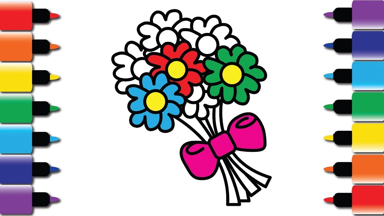 1280x720 How To Draw Bouquet