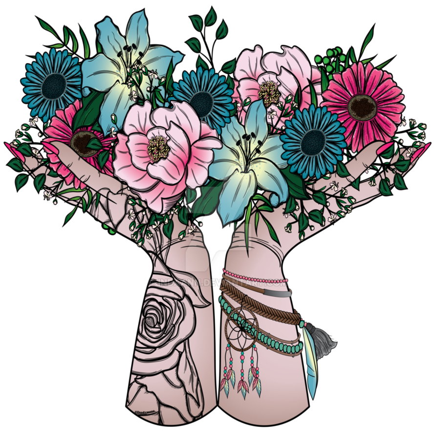 894x894 Collection Of Free Bouquet Drawing Group Download On Ui Ex