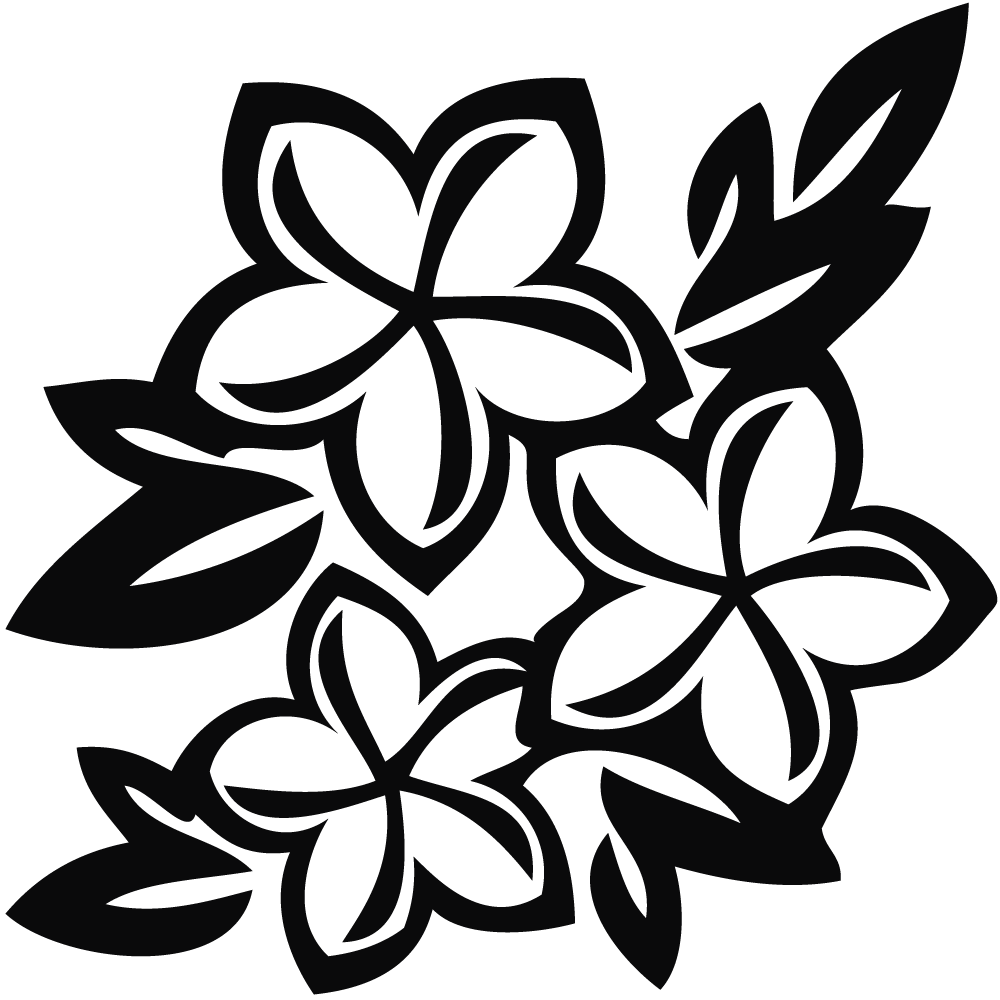 1000x1000 Black And Flower Clip Art Ideas And Designs