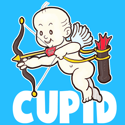 400x400 How To Draw Cupid With A Bow And Arrows