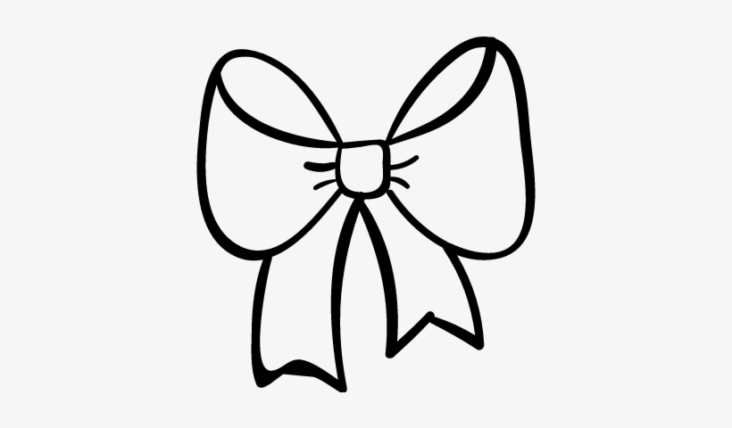 820x480 White Bow Clipart