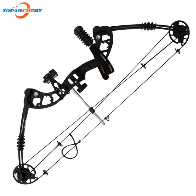 640x640 Archery Compound Bow Draw Weight Black Color For Outdoor