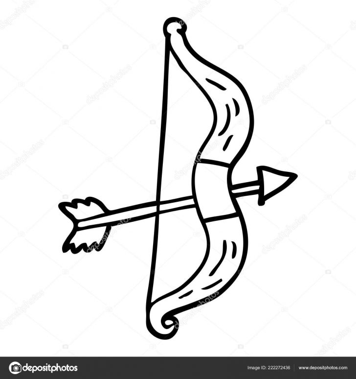 728x774 Bow And Arrow Pose Drawing Heart Hawkeye Tattoo Native American