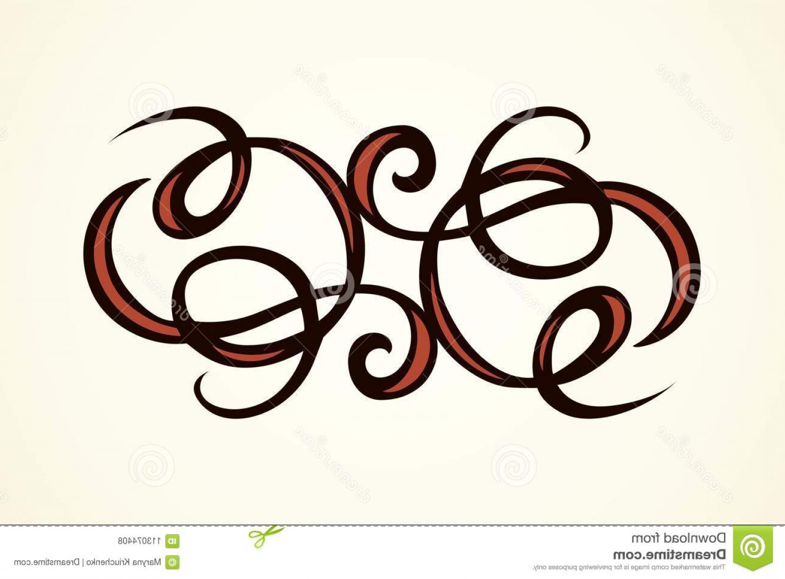 1560x1150 Vignette Vector Drawing Old Cute Romantic Book Ribbon Bow Swirly