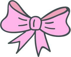 243x196 Cute Pretty Pink Girly Kid Cartoon Drawing Doodle