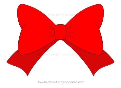 500x366 How To Draw A Bow