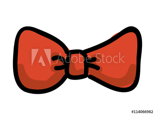 500x369 Bow Tie Drawing Isolated Icon Design