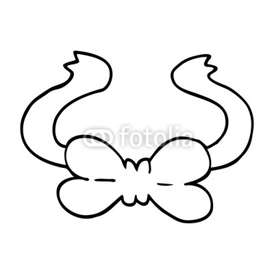 400x400 Line Drawing Cartoon Bow Tie Buy Photos Ap Images Detailview