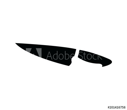 500x434 Kitchen Knife Silhouette Clip Art Kitchen Knife Silhouette Search