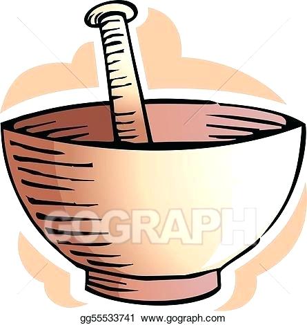 445x470 Drawing Of A Bowl Bowl Used For Preparing M Vector Drawing Bowler