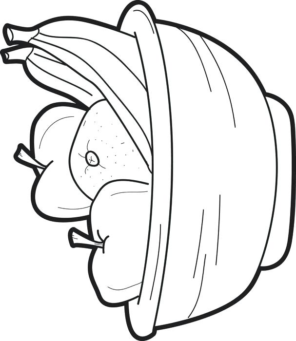 607x700 fruit bowl drawing bowl clip art fruit bowl line drawing